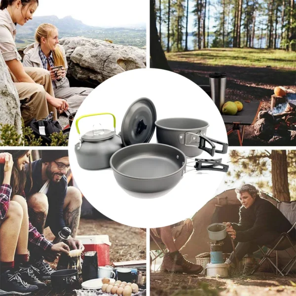 1 Set Camping Cookware