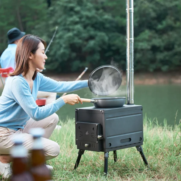 Foldable Wood Burning Stove - Image 2