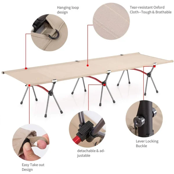 CANBOUN's Folding Single Person Cot