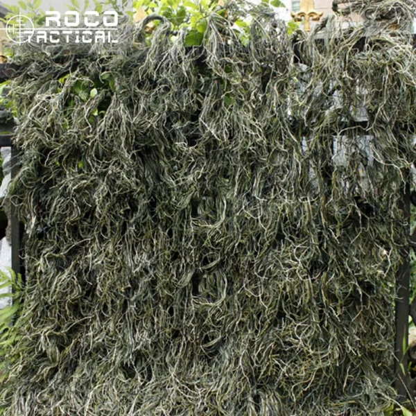ROCOTACTICAL's Synthetic Camo Ghillie Blind 80x90cm - Image 2