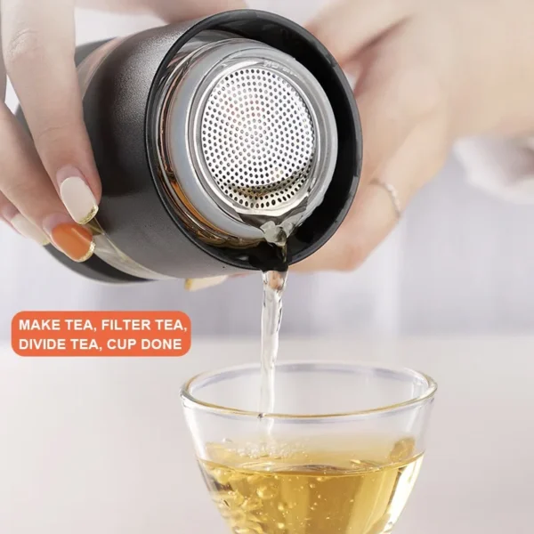 Insulated Cup with Filter Stainless Steel