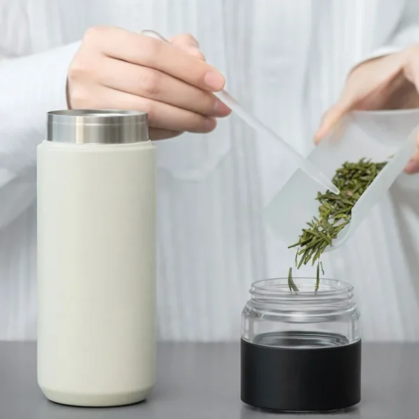 Insulated Cup with Filter Stainless Steel