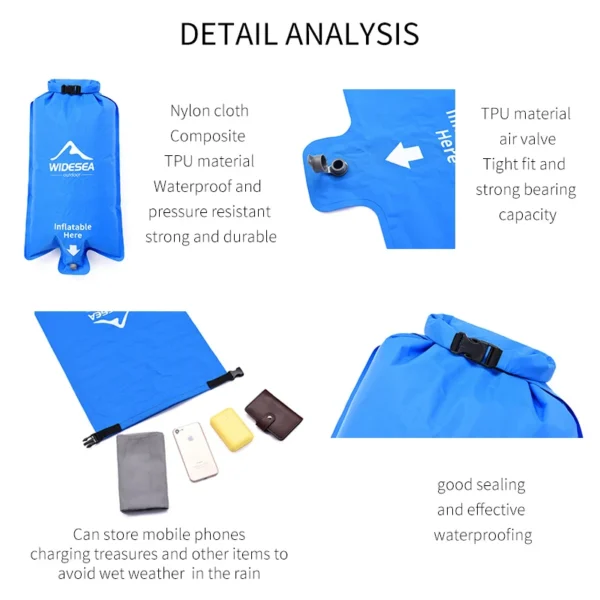 WILDSEA's  Camping Sleeping Pad Inflatable - Image 5