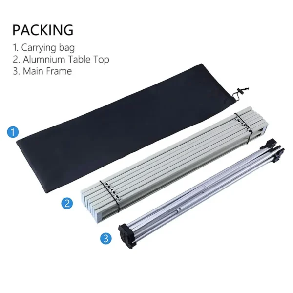 Lighten Up's Ultralight Aluminum Camp Table - Image 4