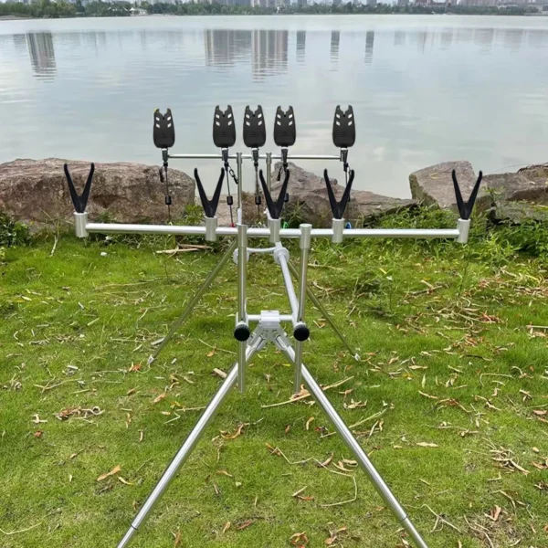 JSFUN's Adjustable Aluminum Fishing Rod Pod - Image 3