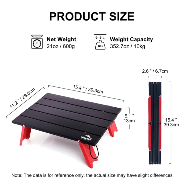 WILDSEA's Mini Foldable Table - Image 2