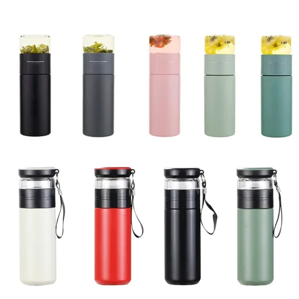 Insulated Cup with Filter Stainless Steel