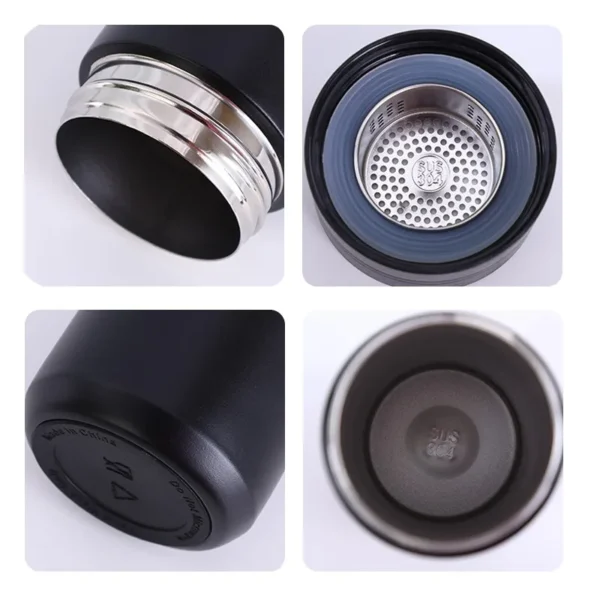 Insulated Cup with Filter Stainless Steel
