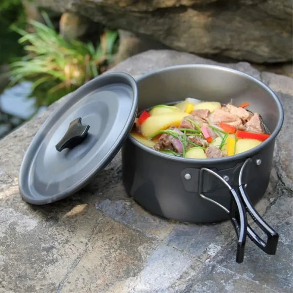 6Pcs Pots Cooking Set Non-stick