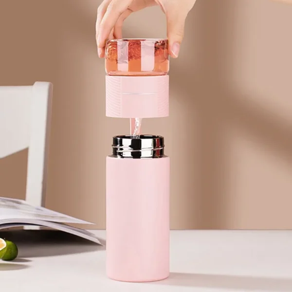 Insulated Cup with Filter Stainless Steel