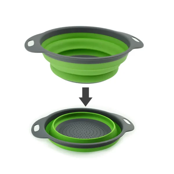 1PC Folding Strainer Bowl - Image 3