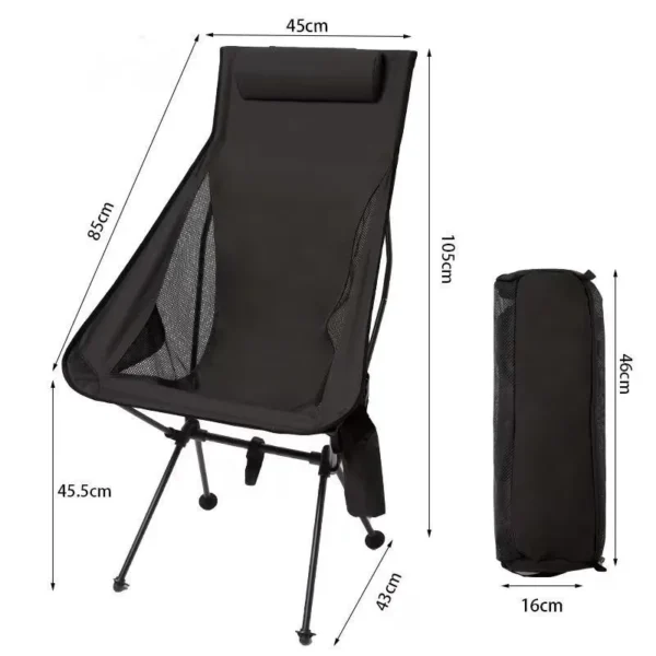 Folding  Aluminum Alloy Beach Chair