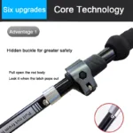 LIGHTEN Up's  Folding Trekking Poles - Image 5