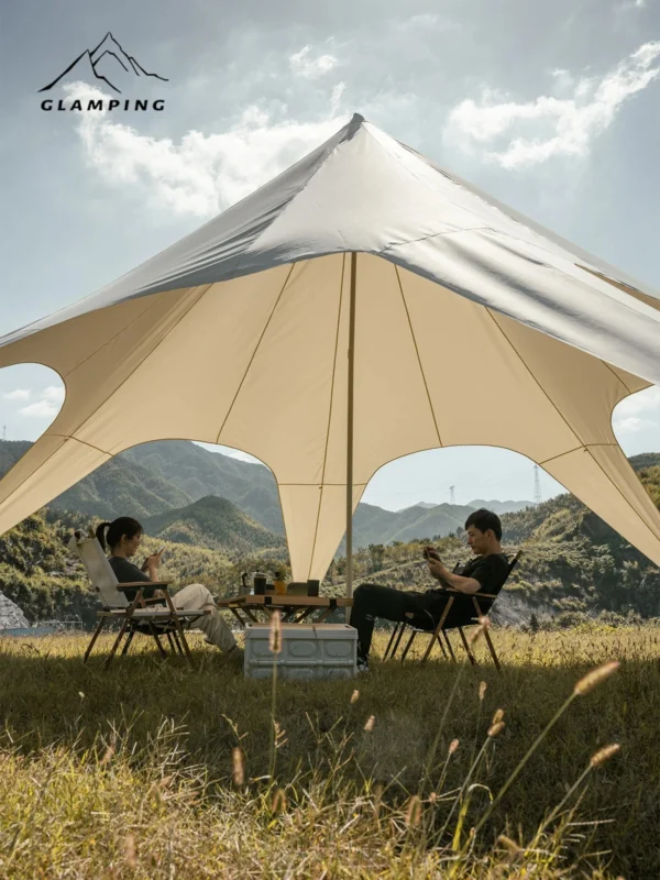 Waterproof Genting Lotus Canopy
