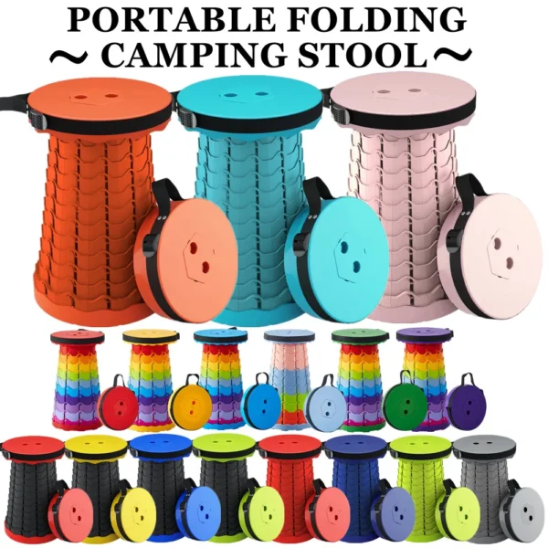 Telescopic Folding Stool