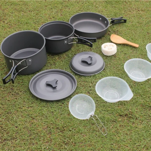 Aluminum Camping Cookware Set