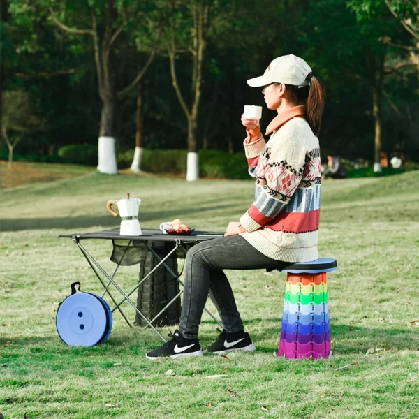GIANXI's Folding Telescopic Stool Plastic - Image 2