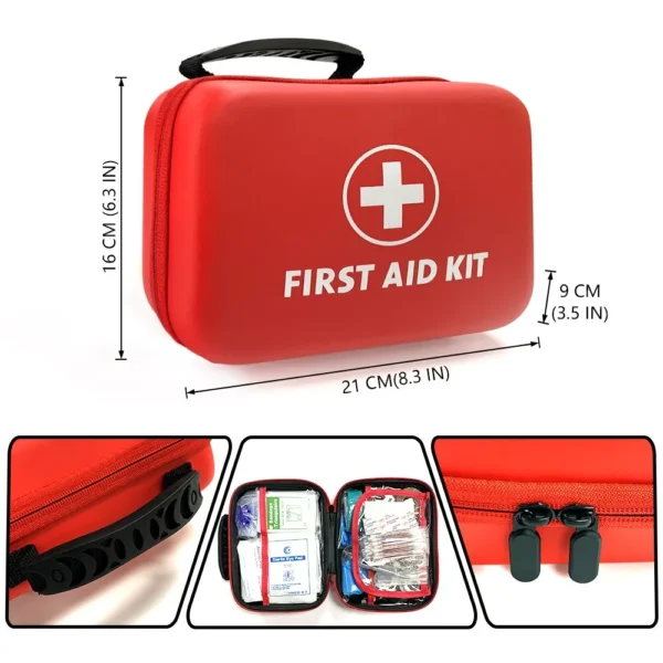 Waterproof PU First Aid Bag Empty - Image 3