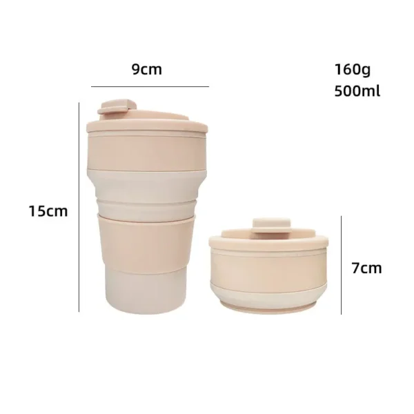 Silicon Sport Mug Foldable