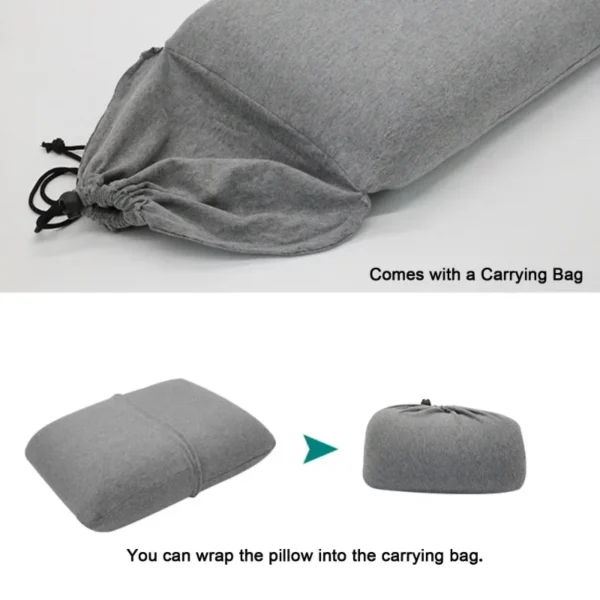 Camping Pillow, Travel Memory Foam - Image 4