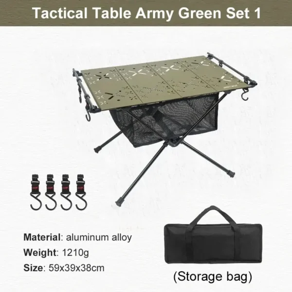 WESTTUNE's Folding Table Aluminum Alloy
