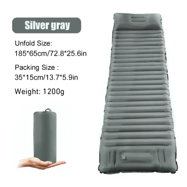 WESTTUNE's Inflatable Mattress with Pillow - Image 10
