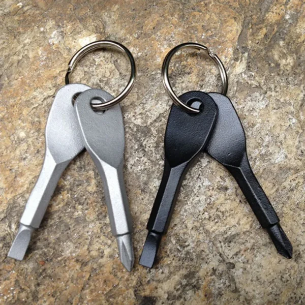 Keychain Cross Screw Driver