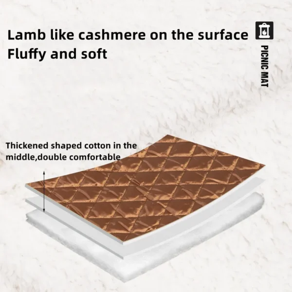 Mobi Garden's Imitation lamb Blanket - Image 5