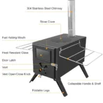 Portable Wood Burning Stove - Image 2