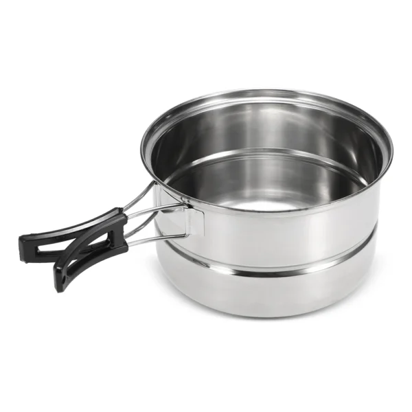 3Pcs Cookware Set Stainless Steel