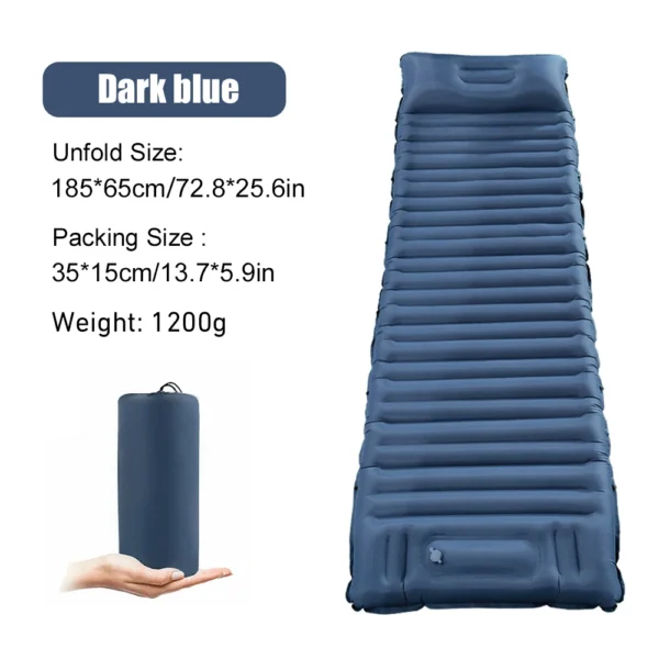 WESTTUNE's Inflatable Mattress with Pillow - Image 8