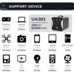 CTOLITY's 1000W Portable Power Station, 1024Wh Backup Lifepo4 Battery,320000mAh Solar - Image 9