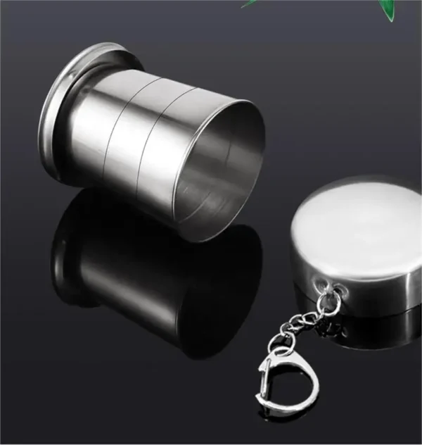 Stainless Steel Folding Cup - Image 5