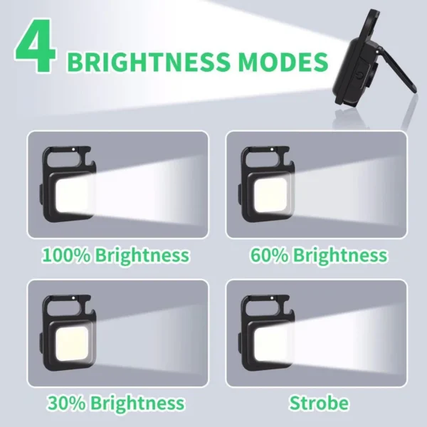 Mini LED Keychain Flashlight - Image 5