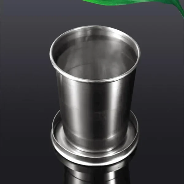 Stainless Steel Folding Cup - Image 4