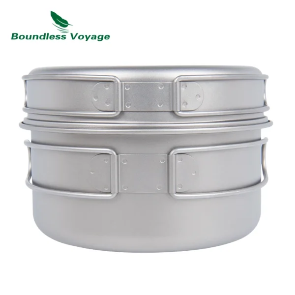 Boundless Voyage's Titanium Pot Pan - Image 2