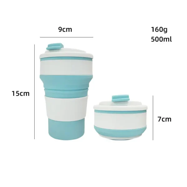 Silicon Sport Mug Foldable
