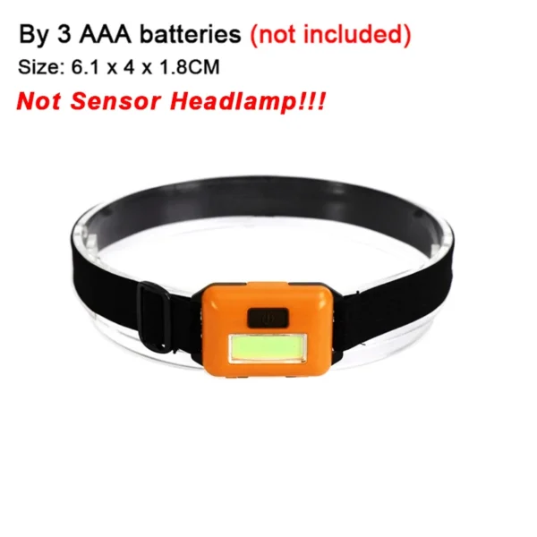 LISM's Portable Mini LED Headlamp