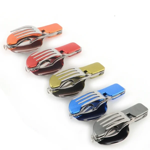 Stainless Steel Foldable Multifunctional Tableware