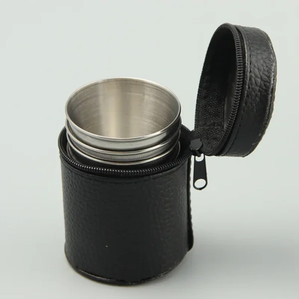 4pcs 30/70ml Camping Travel Cups Set