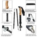 LIGHTEN Up's  Folding Trekking Poles - Image 2