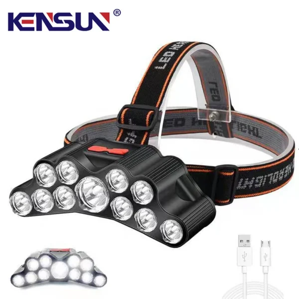 KENSUN 11 LED Headlamp