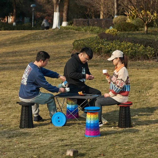 GIANXI's Folding Telescopic Stool Plastic - Image 5