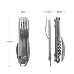 Multifunctional EDC folding Tableware - Image 5