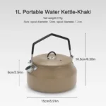 1APWIKOGER's Camping Water Kettle - Image 12