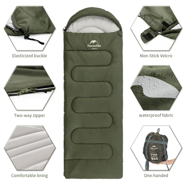 Naturehike's  Y150 Sleeping Bag - Image 4