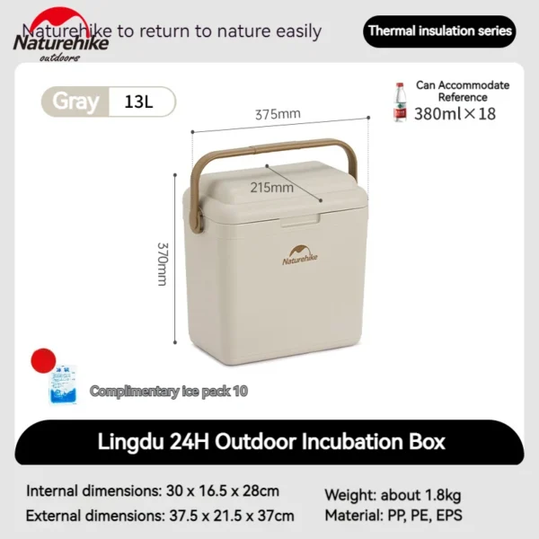 Naturehike's 13/24/33L Camping Cooler Box - Image 7