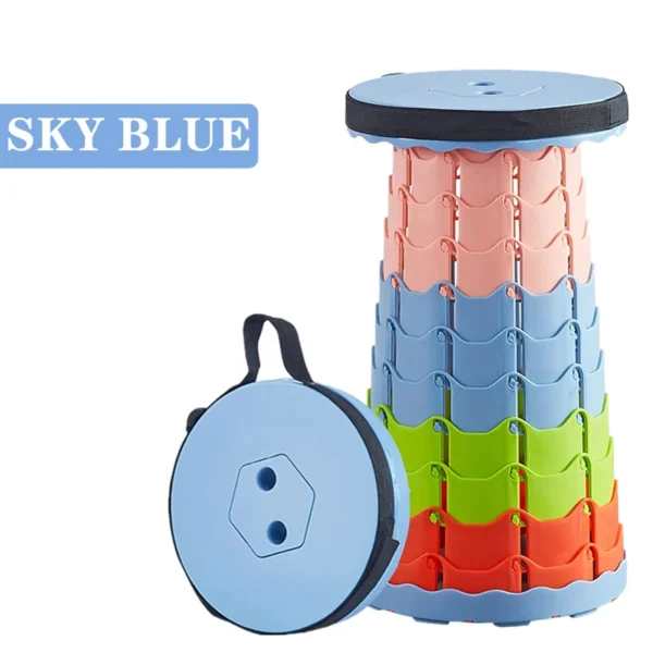 Telescopic Folding Stool