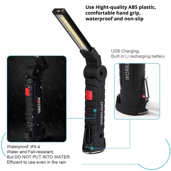 Rechargeable Camping LED Flashlight - Image 5