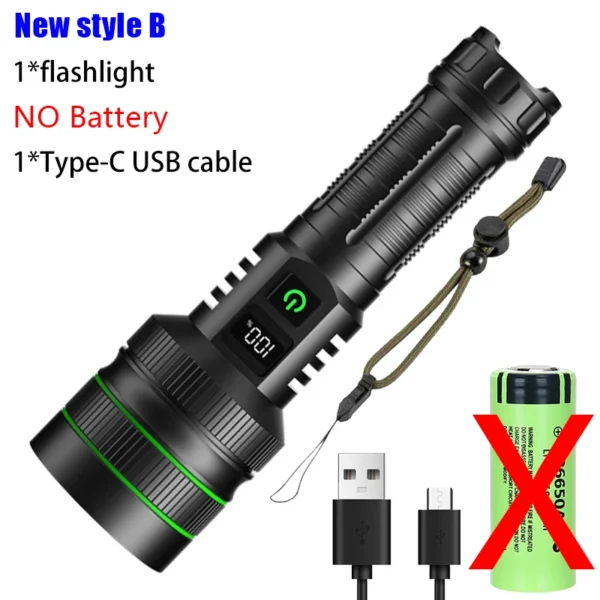 XIWANGFIRE's USB Rechargeable LED Flashlight - Image 14